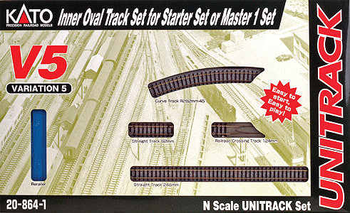 381-208641  -  V5 Inside Loop Track Set - N Scale