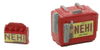 361-736  -  Soda Mchn Chest Nehi - HO Scale