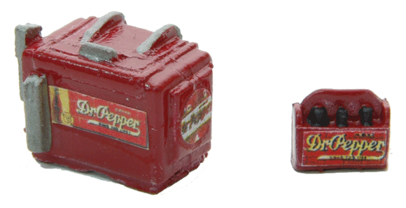 361-737  -  Soda Mchn Chest Dr.Pepper - HO Scale