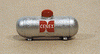 361-724  -  Sm Propane Tank silver - HO Scale