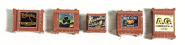 361-715  -  Deluxe Crates TrraCtta 5/ - HO Scale