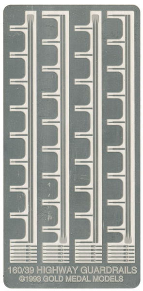 304-16039  -  Highway grdrls & rflctrs - N Scale