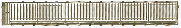 304-16029  -  Wrought Iron Fence w/Gate - N Scale