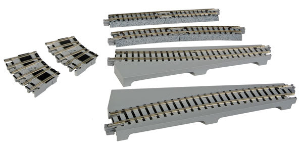 381-20286  -  Turntable Ext Trk Set Crv - N Scale