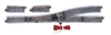 381-20220  -  Turnout #4 Electric L/H - N Scale