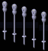 331-3003  -  Parking Meters Slv 14/ - N Scale