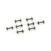 ATH90504  -  HO 36" Metal Wheelset. Long Axle (8) - HO Scale