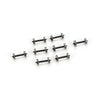 ATH90506  -  HO 33" Metal Wheelset. Short Axle (8) - HO Scale