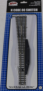 150-2717  -  Cd 80 NS TO #8 LH Manual - N Scale