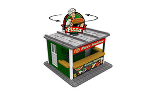160-39121  -  Pizza Stand w/Rot Sign - O Scale