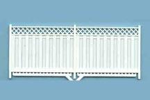 570-91451  -  Fence Bar Lattice Trim 8" - HO Scale