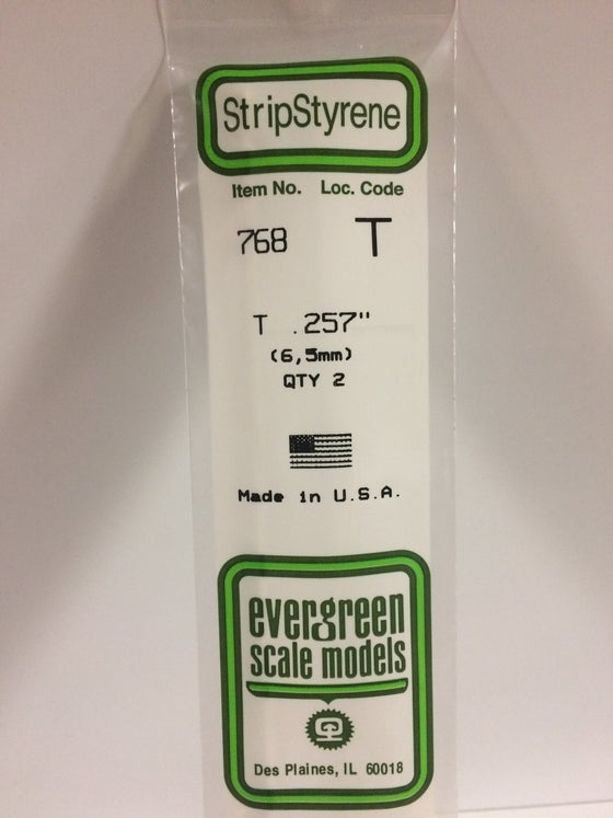 269-768  -  T Shape .257 x .085