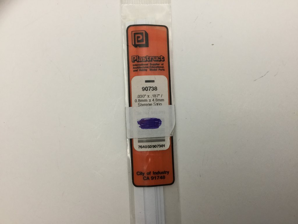 570-90738  -  Sty Rect .030x.187"   10/