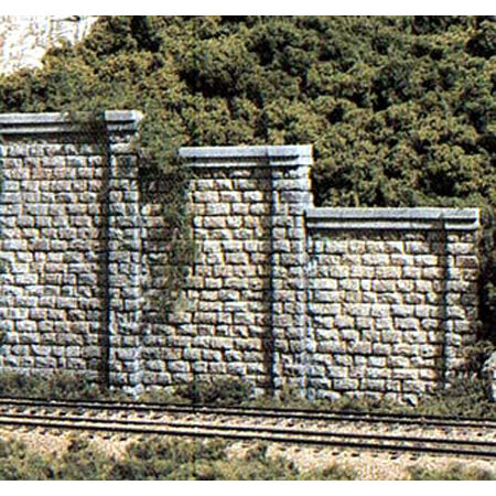 785-1159  -  Retaining walls cut st 6/ - N Scale