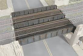 OMK-3125  -  Through Plate Girder Bridge - N Scale