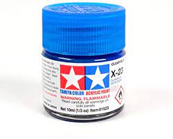 865-X23 GLOSS-CLEAR BLUE