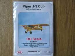 OMK-1089  -  Piper J-3 Cub - HO Scale
