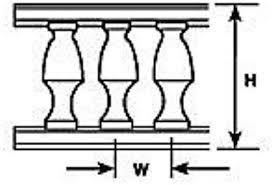 570-91684  -  Sht S.Dmd Plt Wht .050 2/ - O Scale