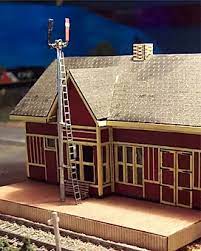 OMK-3131  -  Flag Stop Station - N Scale
