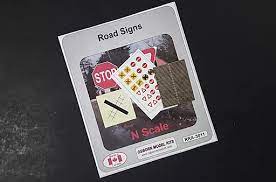 OMK-3011  -  Road Signs - N Scale