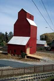 OMK-1067  -  Grain Elevator - HO Scale