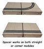 OMK-3136  -  T-Trak Module Spacer - N Scale