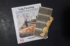 OMK-3082  -  Log Fence 80pk - N Scale