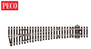 552-SLE96  -  SLE96 TO LH #6md efrgC100 - HO Scale