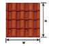 570-91619  -  Sht Span Tile Rd .25 24x7 - G Scale