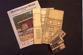 OMK-3108  -  Maintenance Of Way Shed - N Scale