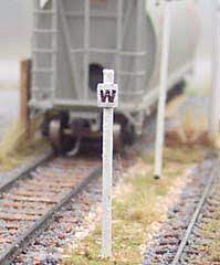 OMK-3019  -  GP Whistle Posts 5 sets - N Scale