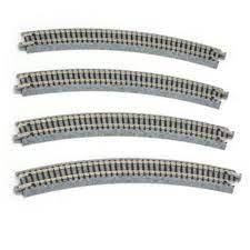381-20150  -  Track curved R718-15d  4/ - N Scale