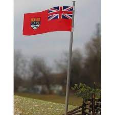 OMK-3111  -  Canadian Red Ensign Flag 3pk - N Scale