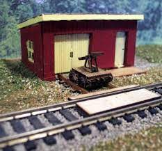 OMK-1108  -  Maintenance Of Way Shed - HO Scale