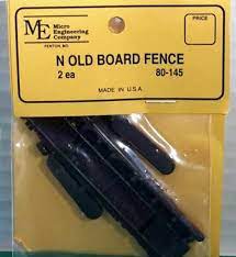 255-80145  -  Old fence              2/ - N Scale