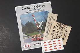 OMK-1114  -  Add On Crossing Gates one set - HO Scale