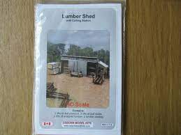 OMK-1118  -  Lumber Shed/ Lumber Assot - HO Scale