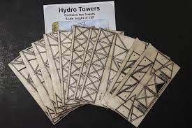 OMK-3080  -  Hydro Towers  2pk - N Scale
