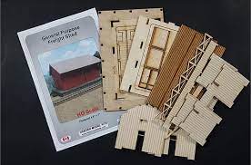 OMK-1121  -  Gp Freight Shed - HO Scale