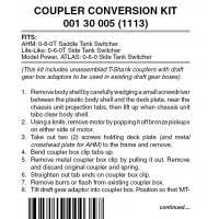 489-130005  -  Cplr conv Atlas 0-6-0T - N Scale