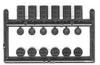 293-2605  -  55-Gal Drums w/Lids 96/ - N Scale