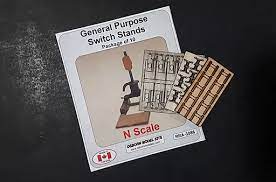 OMK-3086  -  GP Switch Stands 10pk - N Scale