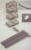 381-23048  -  Dbl-Trk Incln Pier Basic - N Scale