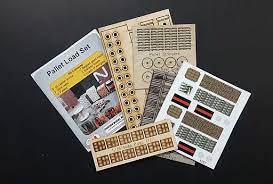 OMK-1127  -  Skid load assortment - HO Scale