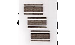 184-33  -  Wd Grade Xing 1-Lane 3/ - N Scale