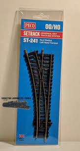 552-ST241  -  ST-241 T/O LH Sml Radius - HO Scale