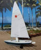 OMK-1129  -  Laser Sailboat 2pk - HO Scale