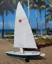 OMK-1129  -  Laser Sailboat 2pk - HO Scale