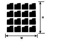 570-90917  -  Lattice 3 5/8 x 2"