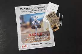 OMK-3004  -  Crossing Signals One Set - N Scale